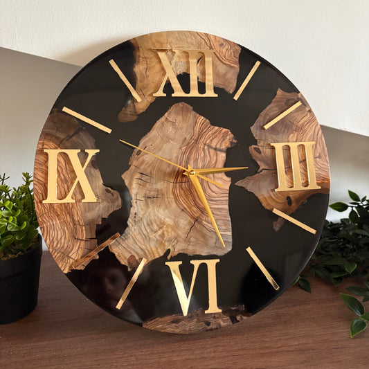 MM Orologio - Essenza legno d'ulivo